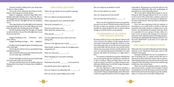 The Crystal Spirit Talking Board and Guidebook: A Spiritual Power Tool for Light Workers (Divining Box Set with Mandala-Adorned Board, Planchette, and Guidebook)