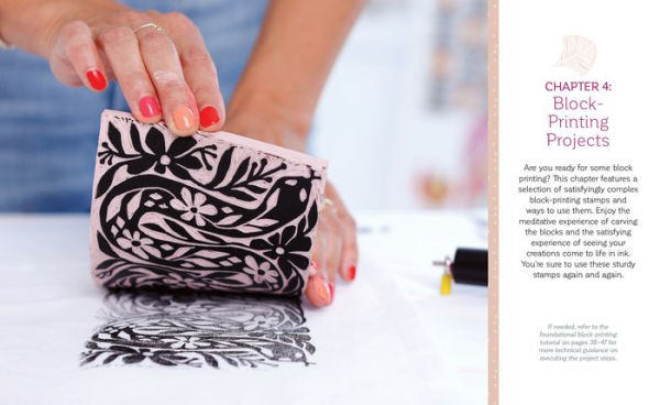 Fabric Stamping: A Simple Guide to Surface Design Using Block Printing and Foam Stamps