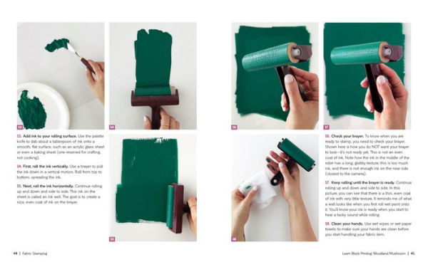 Fabric Stamping: A Simple Guide to Surface Design Using Block Printing and Foam Stamps