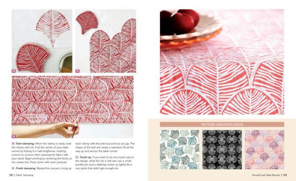 Fabric Stamping: A Simple Guide to Surface Design Using Block Printing and Foam Stamps