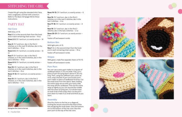 Crochet Girls: 10 Sweet & Simple Friends to Crochet & Appliqué