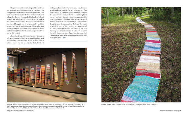 Marking Time with Fabric and Thread: Calendars, Diaries, Journals within Your Fiber Craft