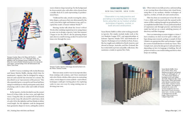 Marking Time with Fabric and Thread: Calendars, Diaries, Journals within Your Fiber Craft