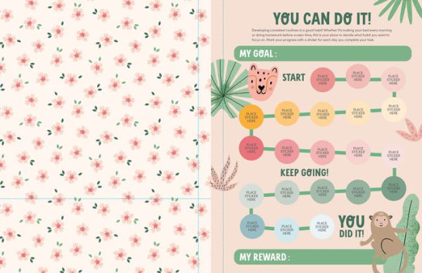 KindKids Super Awesome Sticker Activity Book: Pull-Out Papercrafts and Super Cute Stickers to Make Cards, Posters, Games & More