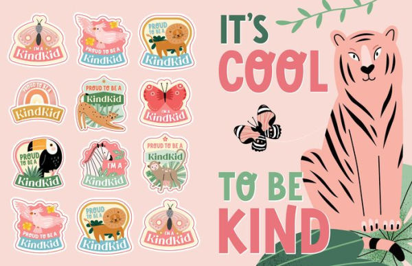 KindKids Super Awesome Sticker Activity Book: Pull-Out Papercrafts and Super Cute Stickers to Make Cards, Posters, Games & More