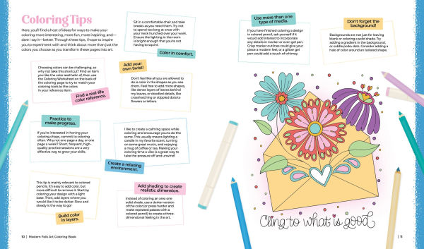 Modern Folk Art Coloring Book: 60 Patterns to Boost Joy, Relaxation & Creativity