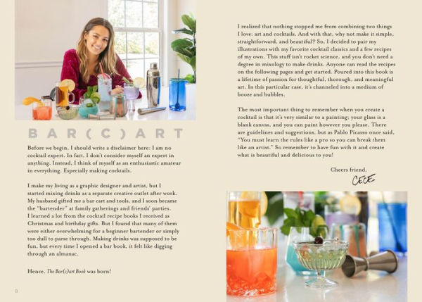The Bar(c)art Book: Art of Crafting Tasty and Timeless Cocktails