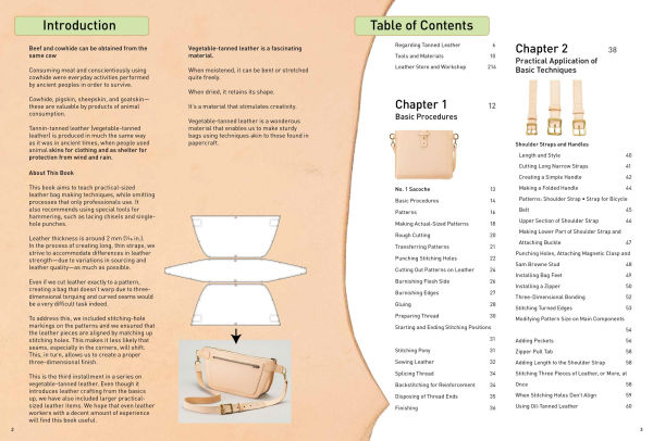 Crafting Leather Totes, Backpacks & Bags: Detailed Patterns & Step-by-Step Instructions for 18 Projects