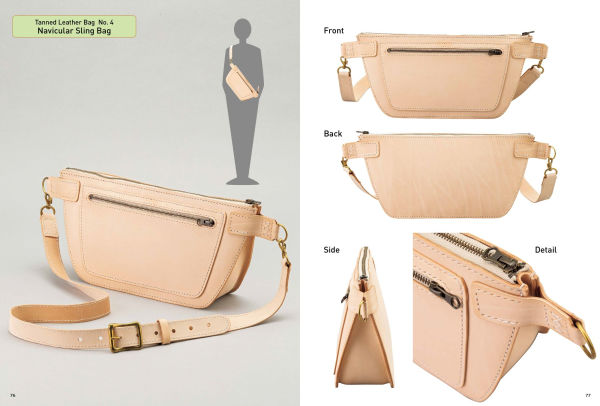 Crafting Leather Totes, Backpacks & Bags: Detailed Patterns & Step-by-Step Instructions for 18 Projects
