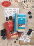 Alternative view 2 of Mixed-Media Stamp, Stencil, and Storybook Set Asian Scripts: 7 Premium Art Stamps, 2 Stencil Masks, and 32-Page Instruction Booklet; Great for Gel Plate Printing