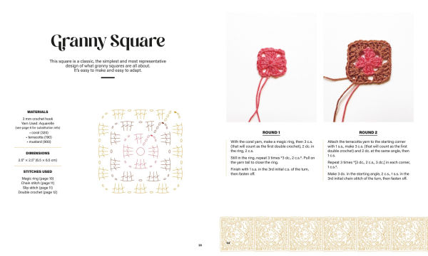 Granny Square Style: How to Make Limitless Projects from 10 Classic Patterns (Belts, Pillows, Afghans, Scarves, Totes)
