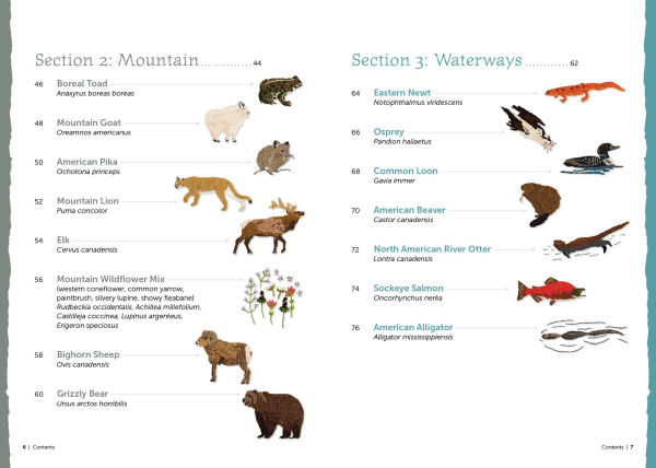 The Field Guide to Embroidery: 52 North American Animal and Plant Designs for Nature Lovers