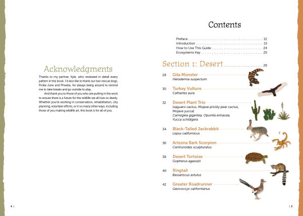 The Field Guide to Embroidery: 52 North American Animal and Plant Designs for Nature Lovers