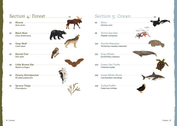 The Field Guide to Embroidery: 52 North American Animal and Plant Designs for Nature Lovers