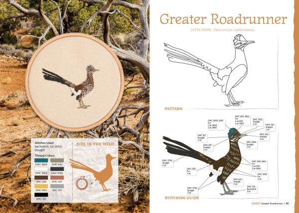 The Field Guide to Embroidery: 52 North American Animal and Plant Designs for Nature Lovers