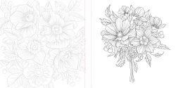 Alternative view 3 of Funky Florals Art Coloring Book: 60 Patterns to Unlock Your Creativity with Colored Pencils, Markers & More