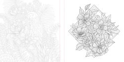 Alternative view 9 of Funky Florals Art Coloring Book: 60 Patterns to Unlock Your Creativity with Colored Pencils, Markers & More