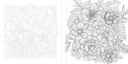 Alternative view 10 of Funky Florals Art Coloring Book: 60 Patterns to Unlock Your Creativity with Colored Pencils, Markers & More