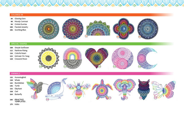 A Bright & Beautiful Guide to Drawing Mandalas: 30 Step-by-Step Tutorials to Unlock the Meditative Magic of Drawing Repeat Patterns