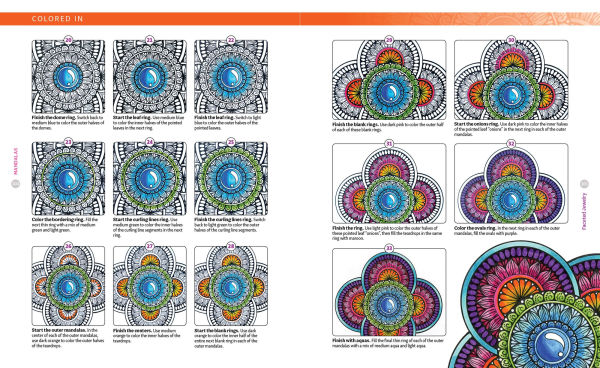 A Bright & Beautiful Guide to Drawing Mandalas: 30 Step-by-Step Tutorials to Unlock the Meditative Magic of Drawing Repeat Patterns