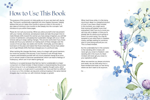 Realistic Self-Care for Moms: A Guided Journal for Taking Care of You While Taking Care of Them