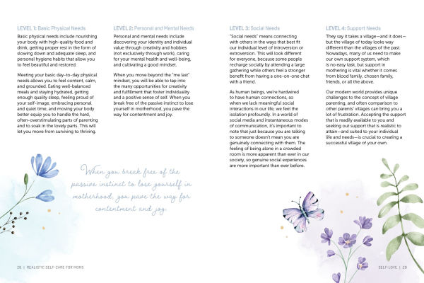 Realistic Self-Care for Moms: A Guided Journal for Taking Care of You While Taking Care of Them