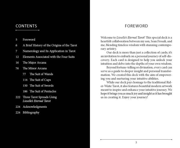 Lieselle's Eternal Tarot: Trust Your Voice and Then Learn to Trust the Journey (Tarot Kit Box Set with 78 Cards and Guide Book)