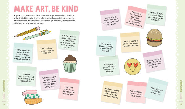 KindKids Let's Draw Cute Stuff: 100 Sweet and Simple Drawing Lessons for Creative Kids