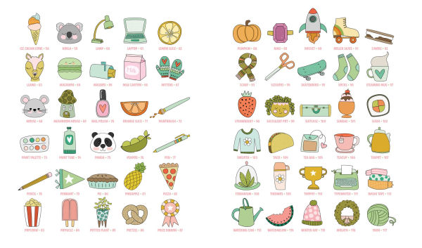 KindKids Let's Draw Cute Stuff: 100 Sweet and Simple Drawing Lessons for Creative Kids