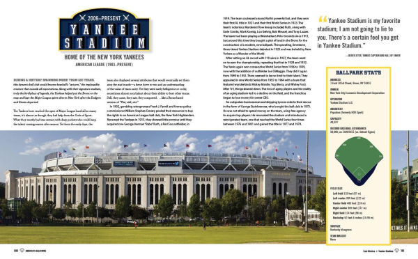 America's Ballparks: A Trip Across the Country to Visit Baseball's Playing Fields, Old and New