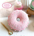 Alternative view 4 of Crochet Caf Amigurumi Kit Donut: Everything You Need Is Included: 100%-Cotton Yarn, Crochet Hook, Stitch Marker, Tapestry Needle, Fiberfill, Step-by-Step Leaflet, and Exclusive Instruction Videos; Beginner Friendly!