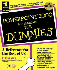Title: PowerPoint 2000 For Windows For Dummies, Author: Doug Lowe