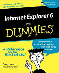 Title: Internet Explorer 6 For Dummies, Author: Doug Lowe