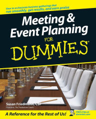 Title: Meeting and Event Planning For Dummies, Author: Susan Friedmann