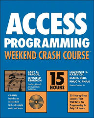 Access 2003 Programming Weekend Crash Course