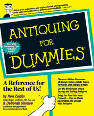 Title: Antiquing For Dummies, Author: Ron Zoglin