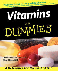 Title: Vitamins For Dummies, Author: Christopher Hobbs