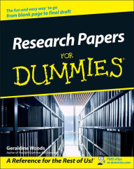 Title: Research Papers For Dummies, Author: Geraldine Woods