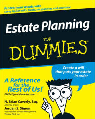 Title: Estate Planning For Dummies, Author: N. Brian Caverly