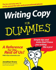 Title: Writing Copy For Dummies, Author: Jonathan Kranz