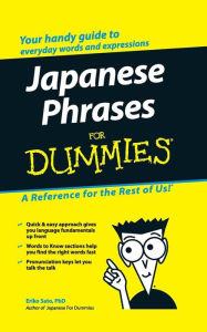 Title: Japanese Phrases For Dummies, Author: Eriko Sato