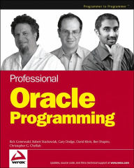 Professional Oracle Programming / Edition 1