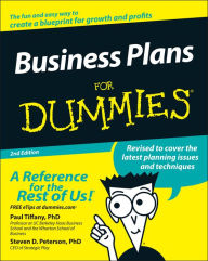 Title: Business Plans for Dummies, Author: Paul Tiffany