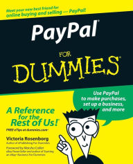 Title: PayPal For Dummies, Author: Victoria Rosenborg