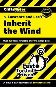 Title: CliffsNotes on Lawrence & Lee's Inherit the Wind, Author: Suzanne Pavlos