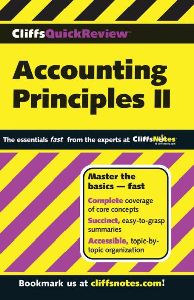 CliffsQuickReview Accounting Principles II