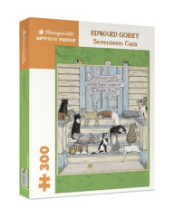 Title: Edward Gorey - Seventeen Cats : 300 Piece Puzzle