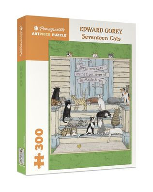 Edward Gorey - Seventeen Cats : 300 Piece Puzzle