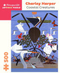 Alternative view 1 of Charley Harper: Coastal Creatures 500-Piece Jigsaw Puzzle