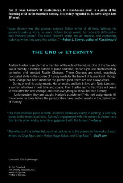 The End of Eternity: A Novel